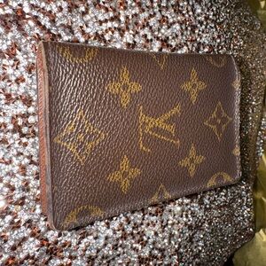 Louis Vuitton Brown Monogram card case